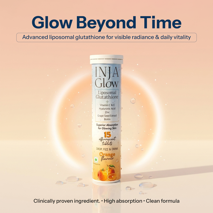 INJA Glow Liposomal Glutathione - Orange INJA Wellness INJA Glow Liposomal Glutathione - Orange INJA Wellness