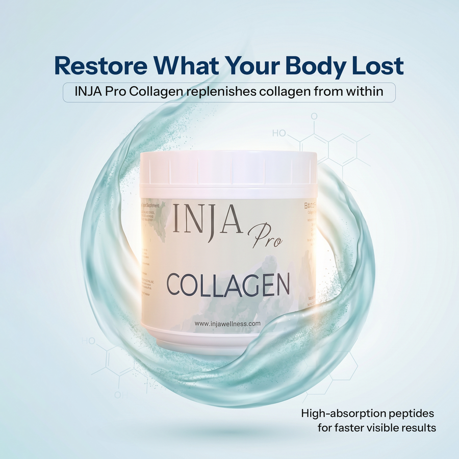 INJA Pro Collagen - Natural Skin Health Supplement Powder – INJA Wellness