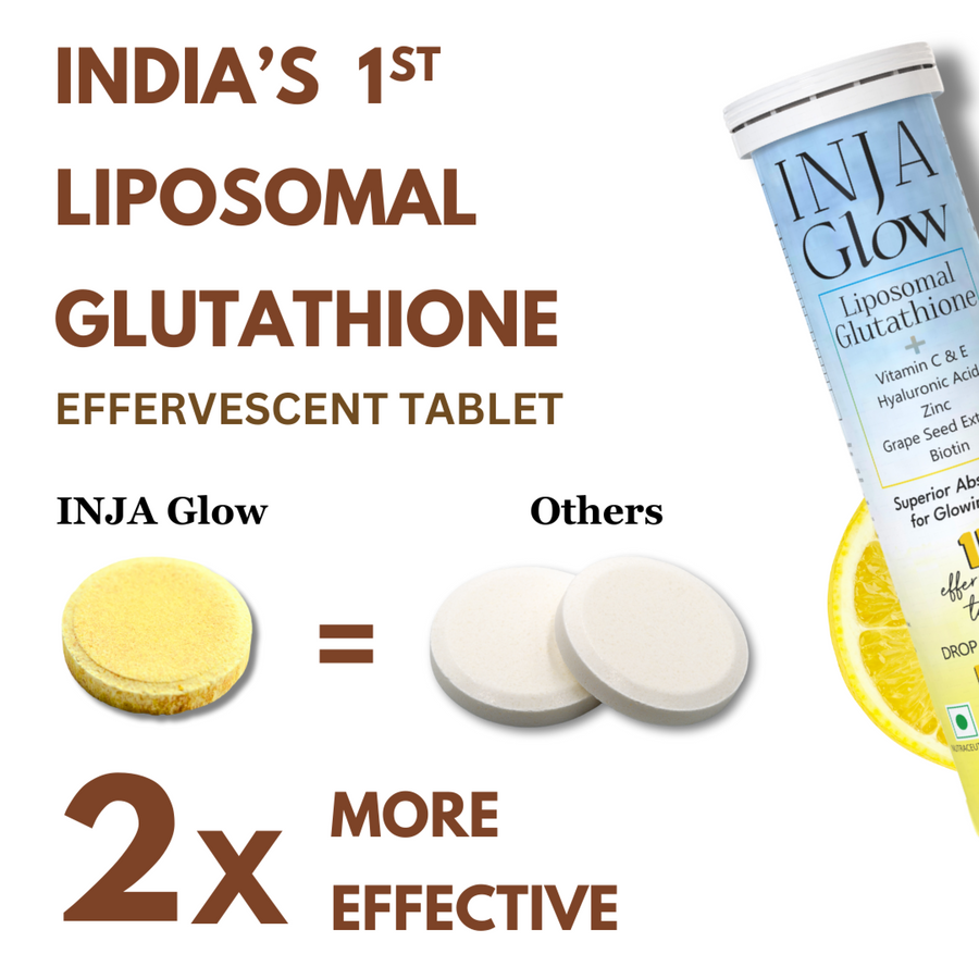 INJA Glow Liposomal Glutathione - Lemon