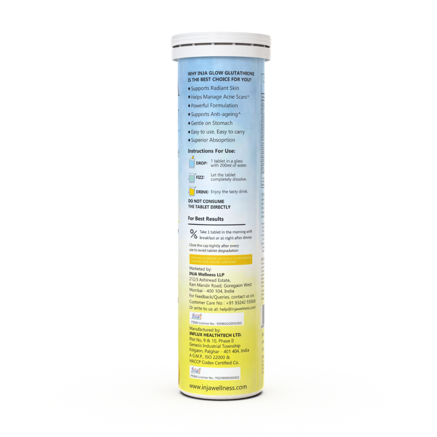 INJA Glow Liposomal Glutathione - Lemon INJA Wellness INJA Glow Liposomal Glutathione - Lemon INJA Wellness