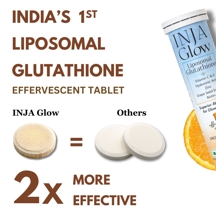 INJA Glow Liposomal Glutathione - Orange